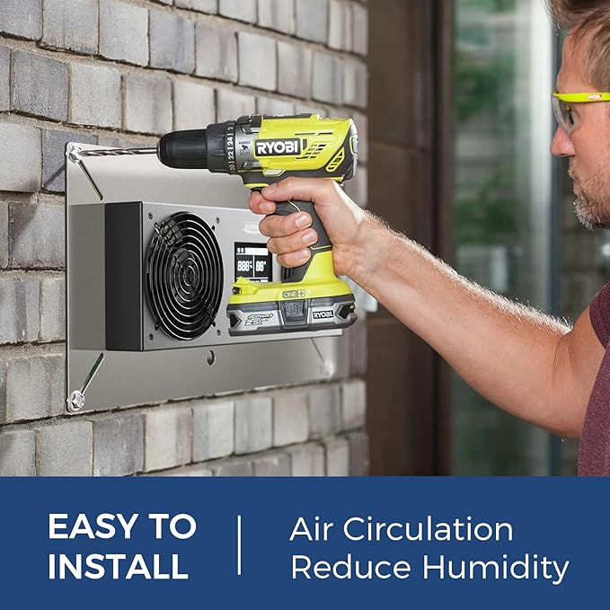 ALORAIR 240CFM Crawlspace Ventilation Fan, - Image 6