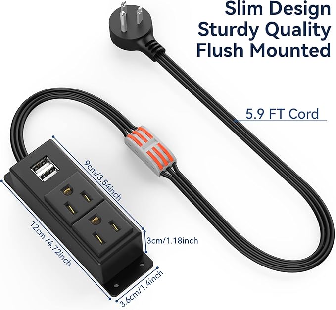 Gun Safe Accessory Electrical Power Outlet Kit, Hidden Outlet Gun Cabinet - Image 3