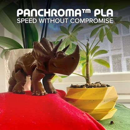 Panchroma PLA Brown 3D Printer Filament, 1kg Spool, High Speed Printing - Image 2