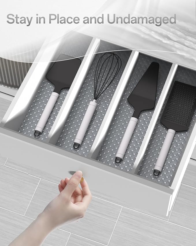 Shelf and Drawer Liner for Kitchen Cabinet, Non-Adhesive 12in x 360in - Image 8