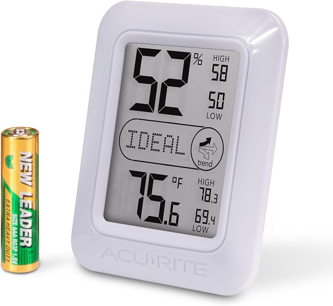 AcuRite Indoor Digital Thermometer & Hygrometer by AcuRite