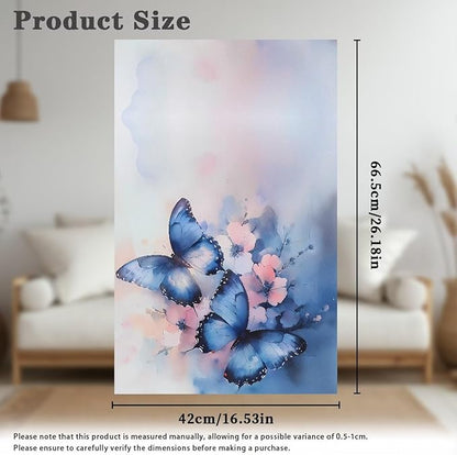 Butterfly Floral Slip Cover for Recliners Non-slip Headrest Sofa Protector Wear - Image 7
