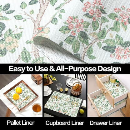 Shelf Liner for Kitchen Cabinets Non Adhesive Drawer Liners Non Slip Cupboard - Image 4
