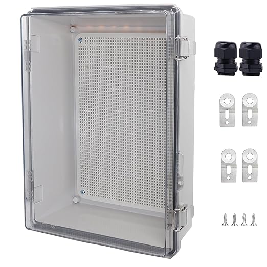 Waterproof Junction Box, ABS Plastic Electrical Box by LuSumtly
