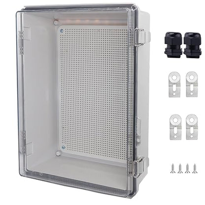 Waterproof Junction Box, ABS Plastic Electrical Box by LuSumtly