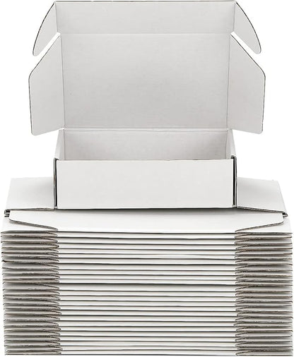 Small Shipping Boxes 8x8x3 Inch by DUZCLI