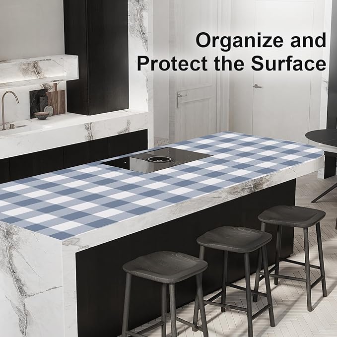 Shelf Drawer Liner for Kitchen Cabinets Non-Adhesive, 17.5In x 20FT Non-Slip - Image 6