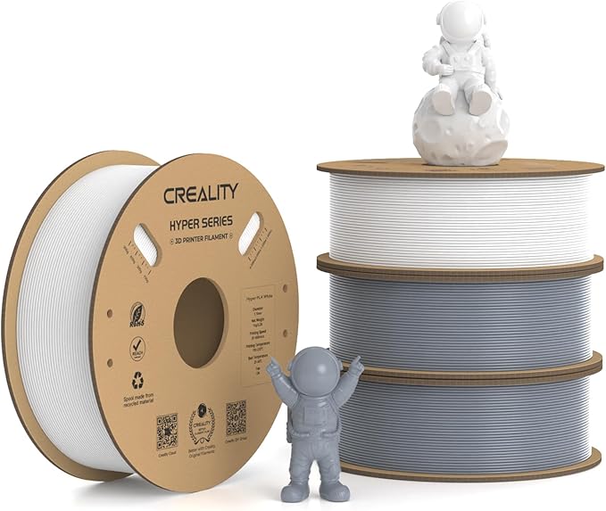 Creality Hyper PLA Filament 1.75mm, 30-600mm/s High Speed 3D Printer Filament by Creality