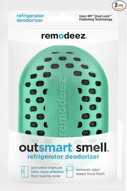 remodeez Refrigerator Deodorizer and Odor Eliminator, Activated Charcoal Bags by remodeez