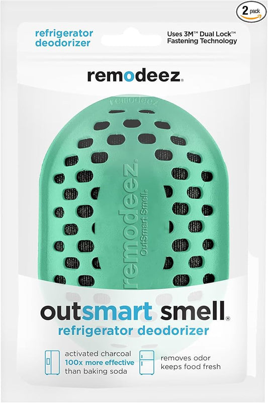 remodeez Refrigerator Deodorizer and Odor Eliminator, Activated Charcoal Bags by remodeez