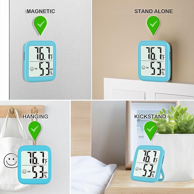 Antonki 2 Pack Room Thermometer - Image 4