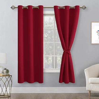 Hiasan Blackout Curtains for Bedroom and Living Room, Light Blocking, Noise - Image 7