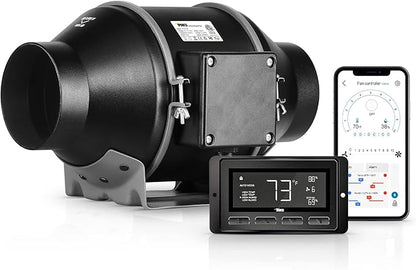 iPower 4 Inch Inline Duct Ventilation Fan by iPower