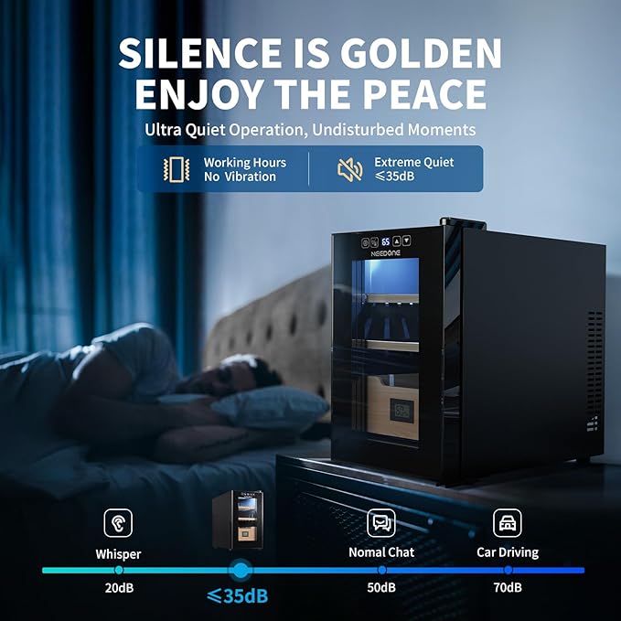 NEEDONE 200 Count Cabinet with Heating and Cooling Electric Quiet Temperature - Image 7