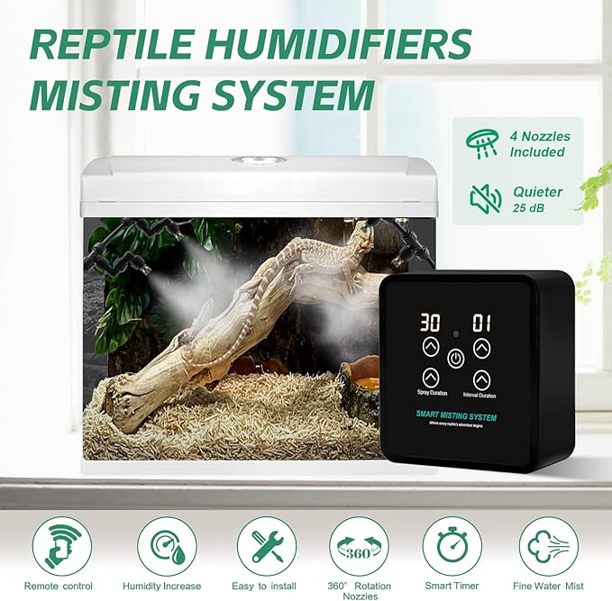 Reptile Mister Humidifiers Smart Misting System - Image 3