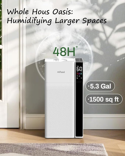 Mifasol Humidifier Large Room Warm and Cool Mist, 5.3Gal/20L Humidifiers - Image 3