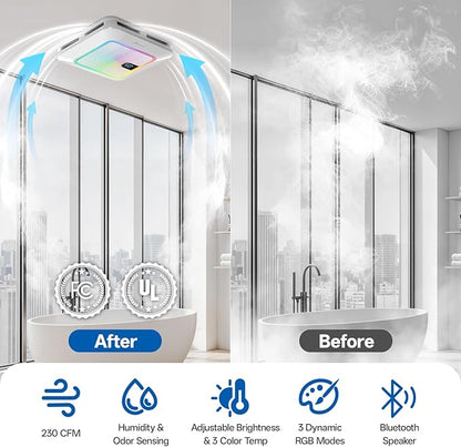 Smart Bathroom Exhaust Fan - Image 4