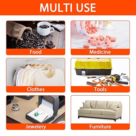 1 Gram 100 Packets Fonday Food Grade Silica Gel Desiccants Packs Moisture - Image 7