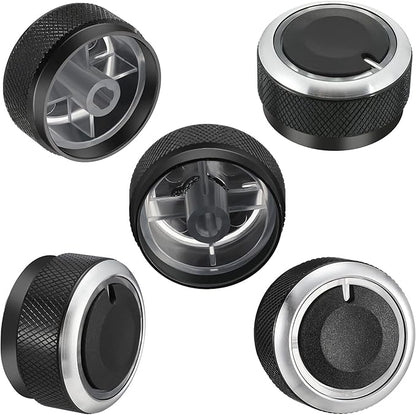 Frienda 6 Pcs Climate Ac Heater Control Knob Blower Fan Control Knob - Image 5