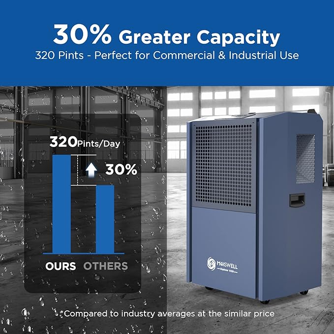 305 Pint Commercial Dehumidifier - Image 2