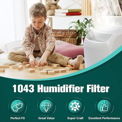 ROMON 1043 Super Humidifier Wick Filter Replacement - Image 8