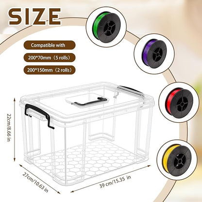 Filament Storage Box for 3D Printer Filament Storage Bin Pla Dryer Box - Image 2