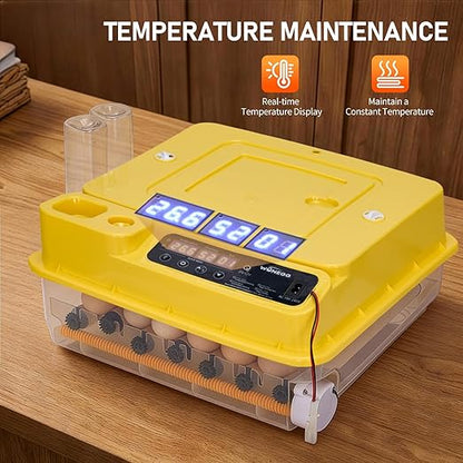 Winado Incubators for Hatching Eggs, 30 Egg Incubator - Image 2