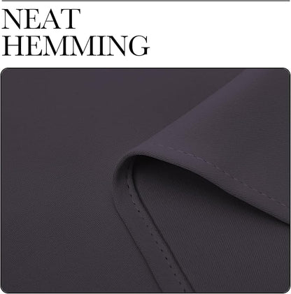 NICETOWN Kitchen Curtains, Short Blackout Drapes, Thermal Insulated Blackout - Image 6
