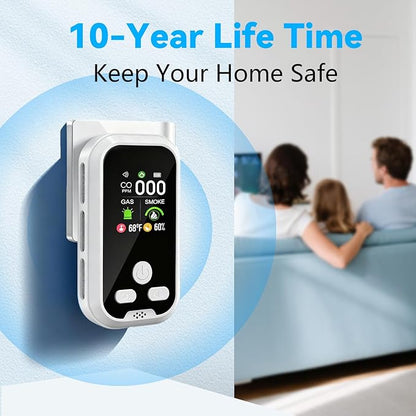 6-in-1 Carbon Monoxide Detector Combo - Image 7