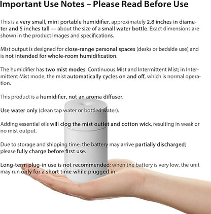 HODEMI Portable Mini Humidifier - Image 9