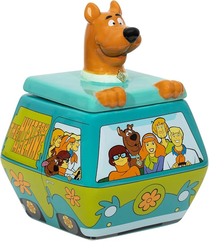 Silver Buffalo Scooby-Doo Mystery Machine Small Sculpted Ceramic Snack Jar - Image 4