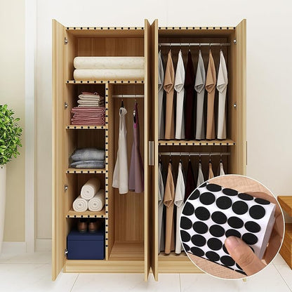 735 Pcs Small Felt Furniture Pads, Self-Adhesive EVA Foam Dot Circles, Round - Image 6