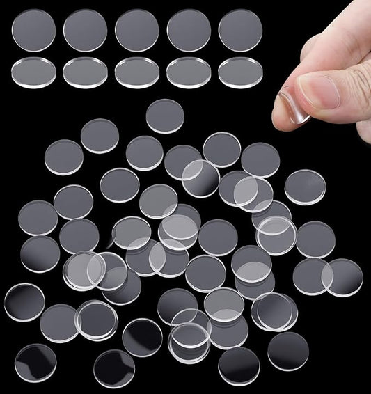 100Pcs Glass Table Top Anti Slip Pads, Anti Slip Silicone Dots Pads by Unknown