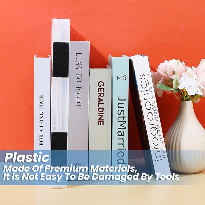 6 Pcs Clear A4 File Box Document Plastic Storage Box Paper Plastic Case Board - Image 7