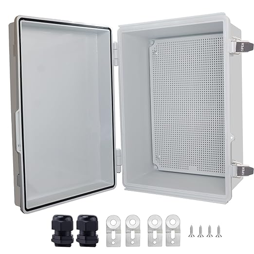 Waterproof Junction Box, ABS Plastic Electrical Box by LuSumtly