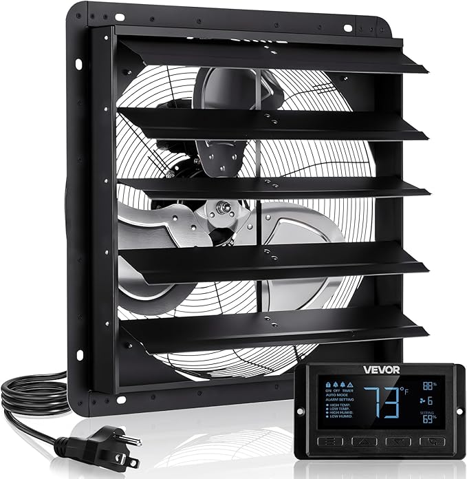VEVOR 20 inch Exhaust Fan, Wall Mounted Attic Fan by VEVOR