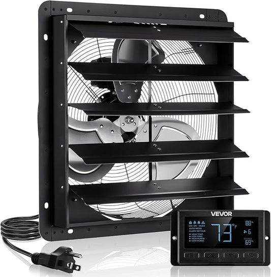 VEVOR 20 inch Exhaust Fan, Wall Mounted Attic Fan by VEVOR