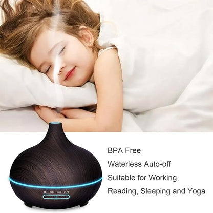 Diffusers for Essential Oils Large Room, 550ml Essential Oil Diffusers - Image 3