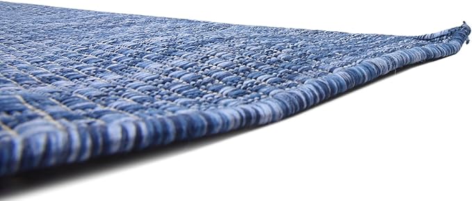 Unique Loom Collection Casual Transitional Solid Heathered Indoor/Outdoor - Image 9
