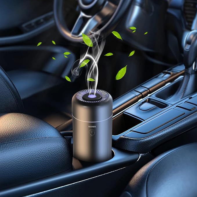 Car Aromatherapy Diffusers for Essential Oils，Mini USB Air Scent Small by SEEDSEEL