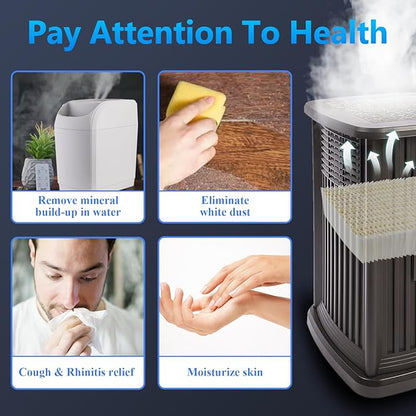 Funmit 1043 Super Humidifier Wick Filter Replacement - Image 5
