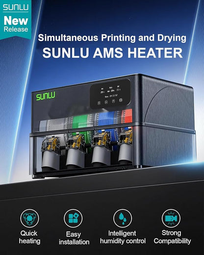 SUNLU AMS Heater for Bambu Lab AMS Gen 1 | 4-Spool Active Filament Dryer - Image 2