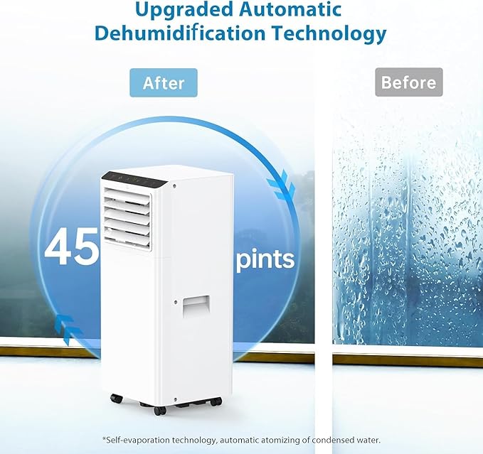 GarveeHome Portable Air Conditioner, 8000 BTU - Image 5