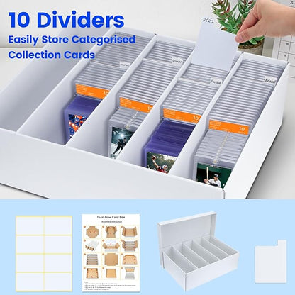 Pulchra 2 Pack Trading Graded Card Storage Box - Image 5