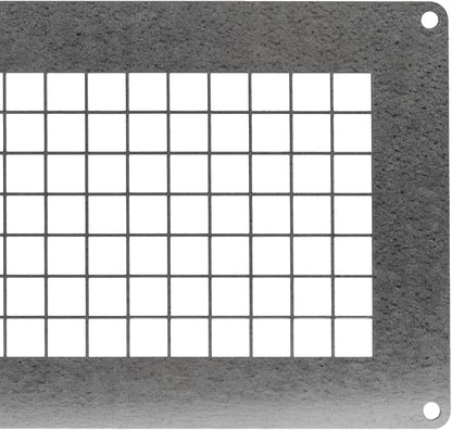 Repa Market 10" x 5" Inch Galvanized Steel Rectangular Crawl Space Vent Grid - Image 9