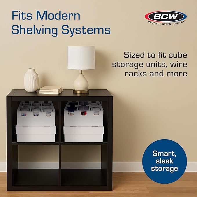 BCW 6-Cell Cargo Card Storage Box 3x2-2 Pack | Holds 2100 Cards | Fits - Image 6