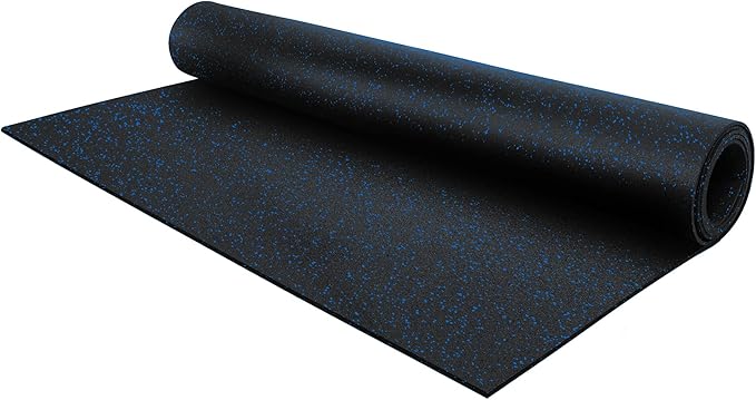 Flooring Inc's 1/4" Thick Tough Rubber Flooring Roll | Flexible Recycled Rubber by IncStores