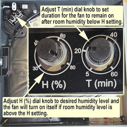 SNP100HL9 | 100 CFM | 0.8 Sone | Energy Star Certified | Humidity Sensing | - Image 9