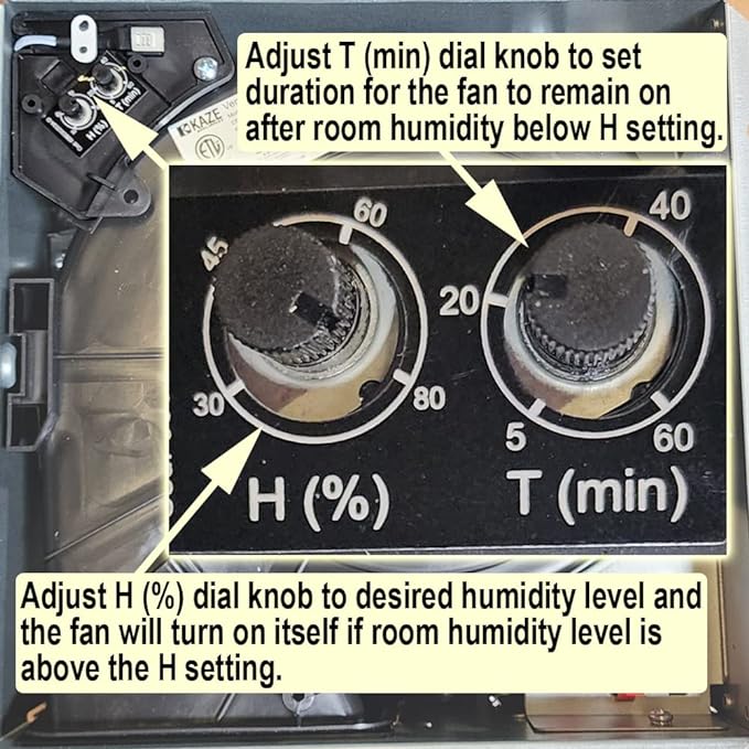 SEP150H | 150 CFM | 0.5 Sone Ultra Quiet | Energy Star Certified | Humidity - Image 3