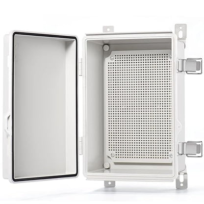 QILIPSU Outdoor Electrical Box, 11.4"x7.5"x5.5" Waterproof Junction Box IP67 by QILIPSU